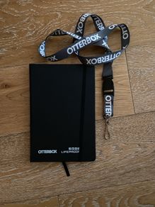 Brand New Otterbox Notepad and Lanyard
