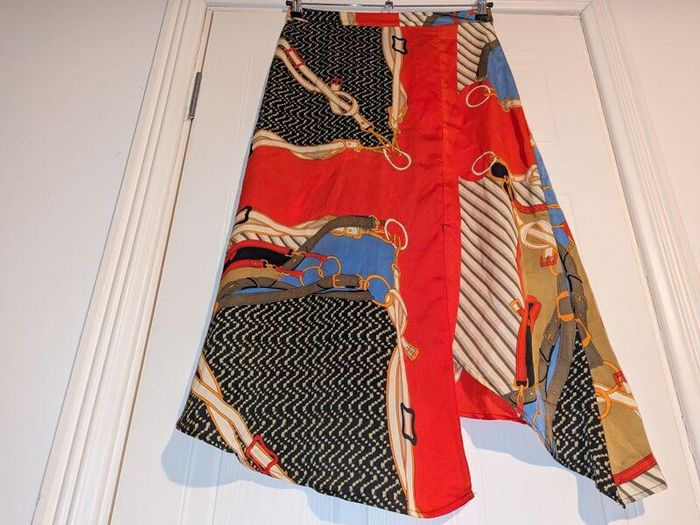 stunning print midi skirt from AX Paris