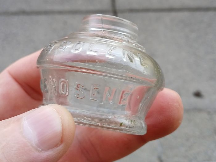 Vintage Vapo Cresolene  kerosene bottle