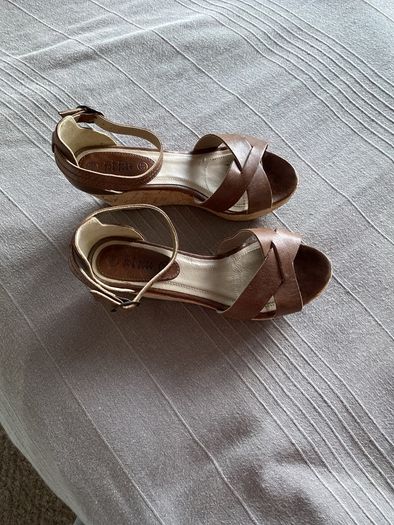 Fat face wedge women's shoes