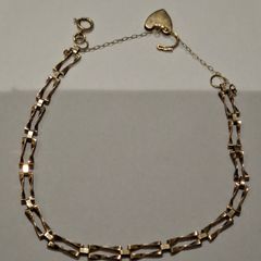 9 ct gold bracelet