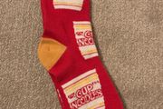 Cup Noodles Novelty Socks