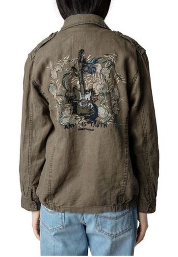 Zadig and Voltaire Ladies Linen Jacket XS