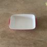 Vintage red pyrex oven dish Image 2