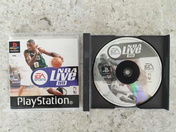 NBA Live 99 PS1 Playstation