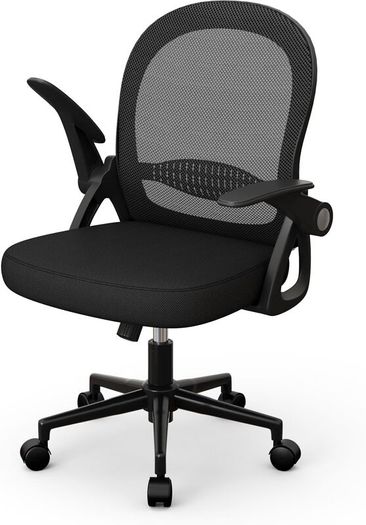 Ergonomic Office Chair with Folding Armrests