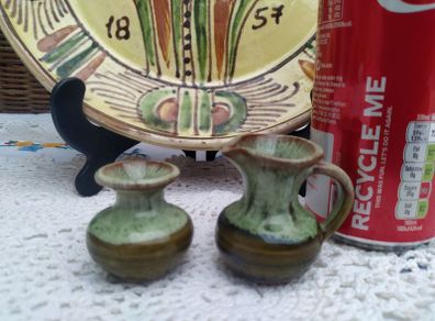 Corofin pottery,  miniature pottery, mini pottery, doll house pottery