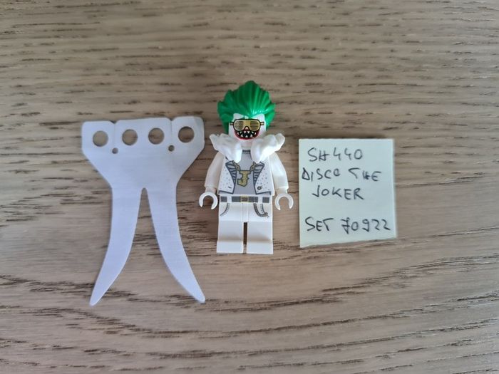 lego sh0440 disco the joker, set 70922