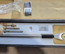 SOMET Precision Dial Bore Gauge 105-205mm Depth 400mm Czech Republic NOS Boxed