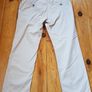 W38 L30 Cream Trousers Image 2
