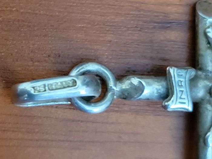 silver crucifix