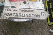 old  road  sign
