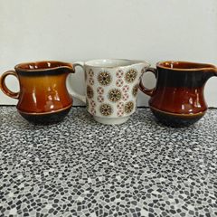 3 x  Irish Ennis Celtic and Arklow Creamer Jugs