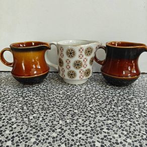3 x  Irish Ennis Celtic and Arklow Creamer Jugs