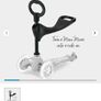 Micro Scooter Seat with O-bar Image 3