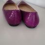 LK Bennett purple leather pointed flats Sz 41 ( Fit 7 - 7.5 UK) Rrp 229 (New) Image 4