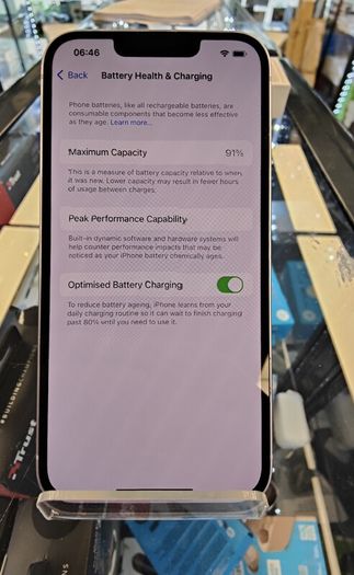iPhone 14 128GB Purple SimFree Unlocked (Battery is 91% Original)