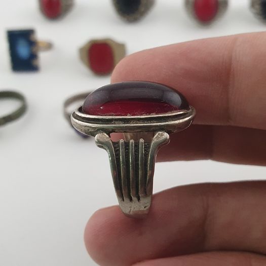 Traditional Brass Old World Treasure Rings 15  Jewellery Pieces