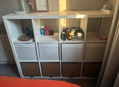 Ikea Kallax shelving unit 147x147cm