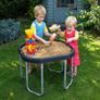 Original Tuff Tray Black with Removable Height-Adjustable Foldable Stand Image 2