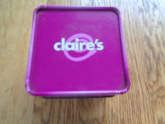 Claire's Metal Tin for Sale
