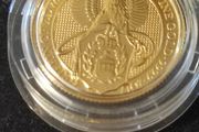 2017 1/4oz Griffin of Edward III Gold Coin Queen's Beasts