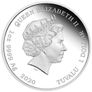 2020 Tuvalu 1 Oz Silver Coin James Bond Golden Eye. Proof. (CoA + Original Box) Image 3