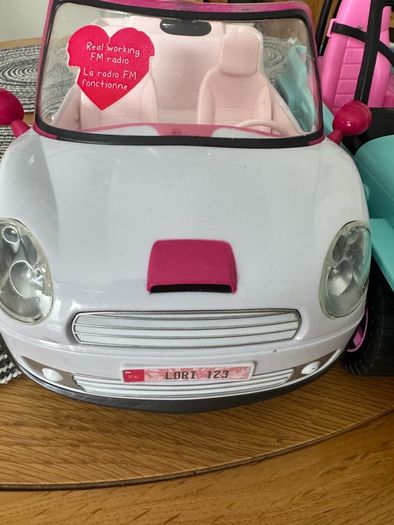 Barbie doll cars
