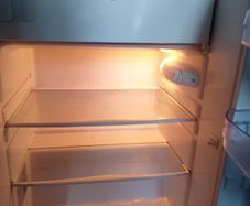whirlpool fridge with little freezer