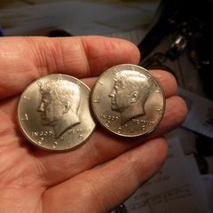 JFK 2019.P and D.Half Dollars.Denver and Philadelphia.High Grade.Uncirculated.