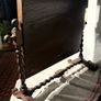 Antique Mirror - Jacobean Revival Barley Twist Oak Dressing Mirror Image 5