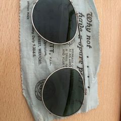 Antique clip on sunglasses