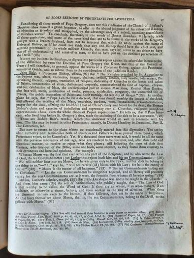 James A. M Namara. Controversial Rhemish Bible. Ireland, Cork City, 1818. The New Testament, Translated From The Latin Uulgate, First Published At The English College, At Rheims, A. D. 1582