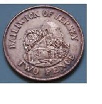 Rare British coin 2006 Bailiwick of Jersey 2p  - Elizabeth Castle