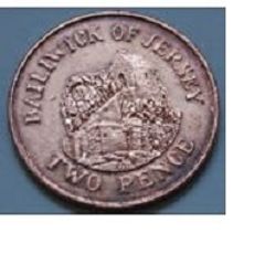Rare British coin 2006 Bailiwick of Jersey 2p  - Elizabeth Castle