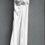 Beautiful Debut White Women's Wedding Dress Size 8 Image 3