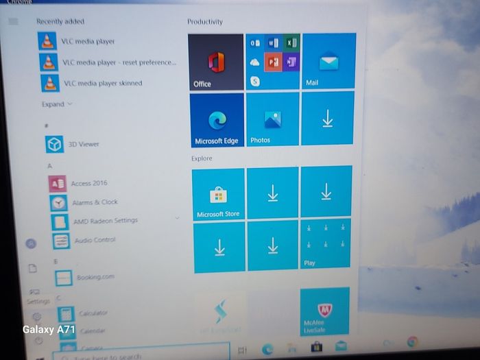 HP 15.6 inch Laptop, TPN-C130, 4GB Ram, 1 Terrabyte, Windows 10, AMD A9-9420 Radeon R5, 5 Compute Cores, 2C+3G, 3.0GHz, Microsoft Edge, Chrome. and VLC
