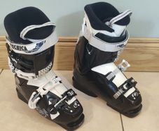 Ski Boots Viva Mega +4 Comforfit - Black & White Size 4.5 UK