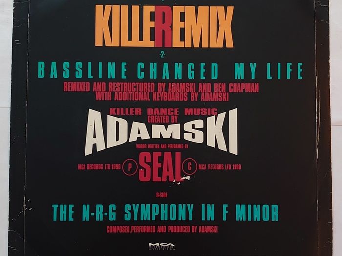 Adamski - KilleRemix - 12" Vinyl