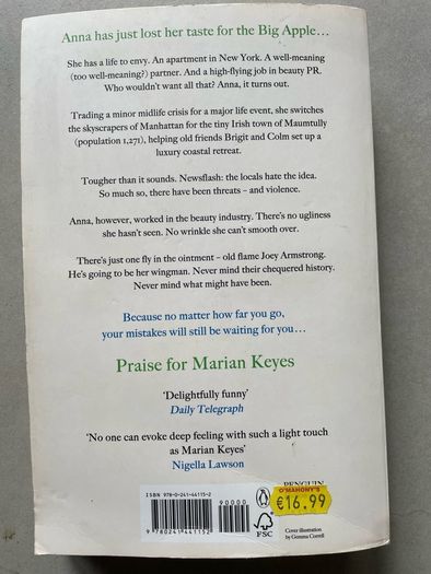 My Favourite Mistake by Marian Keyes book