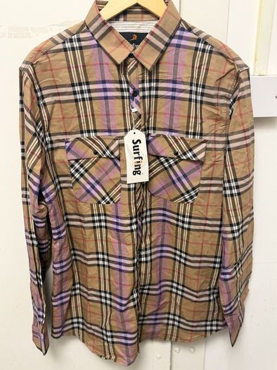 Mens checked Fashion Shirt