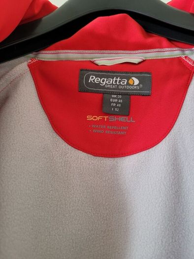 Brand new Regatta Kira Hibiscus softshell fleece jacket - Size 20