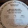 DEMO COPY!! Willie Nelson & Leon Russell - One For The Road - 2 X LP - Columbia Records - 1979 Image 5