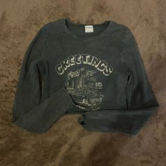 Long sleeve grey tshirt Size Large