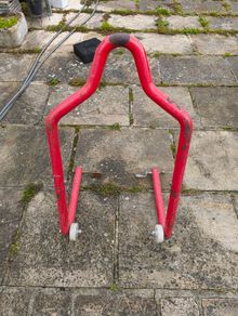 Rear paddock stand