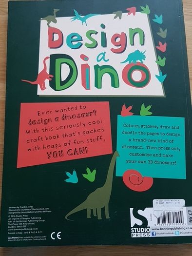 Brand New Design a Dino Book