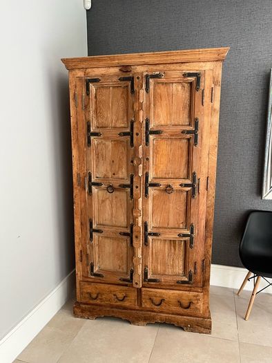 Solid teak cabinet