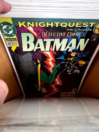 Detective Comics Batman Long Comic Box w 215 comics for Sale