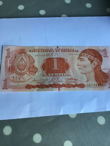 Banknote from Honduras- 1 Lempira