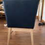 Modern Navy Blue Desk Chair Image 4